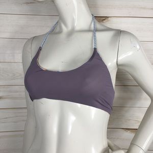 Dolce Vita Reversible Lace Up Bikini Top